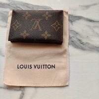 porta carte di credito Louis Vuitton originale 