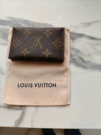 porta carte di credito Louis Vuitton originale 