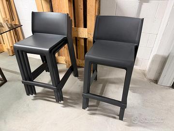 Nardi Sgabelli Trill Stool Mini 65cm Antracite x6