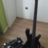 Basso elettrico + amplificatore 