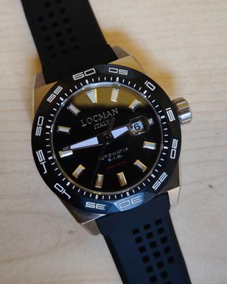 Locman Stealth 300M diver s.i.o. auto in titanio