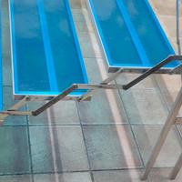 espositore pieghevole a 4 gradini