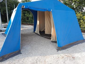 Tenda da campeggio a casetta 4 posti