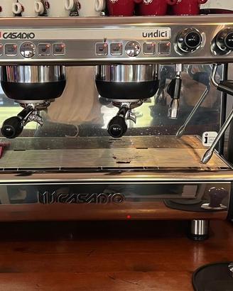 Macchina espresso professionale con macinino