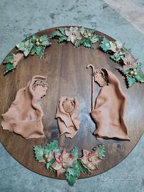 NATIVITÀ SU LEGNO
