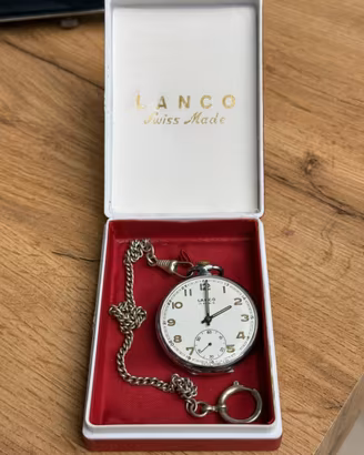 Orologio da tasca LANCO Swiss Made 17 Rubis