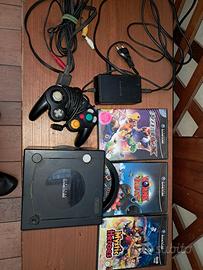 Nintendo Gamecube con tre giochi