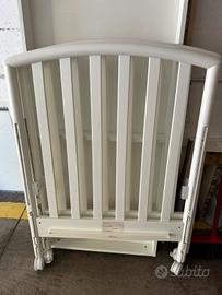 lettino modello ciak  pali bianco