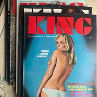 Lotto riviste vintage anni ’70 originali -KING