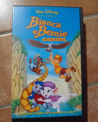 videocassetta Disney Bianca e Berni nella terra de