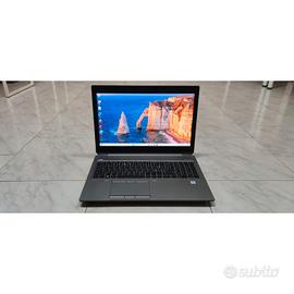 HP ZBOOK 15 G6 16GB SSD 512GB i7- 9850H
