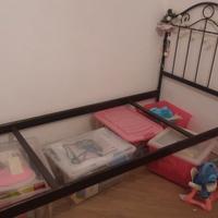 Letto singolo in ferro