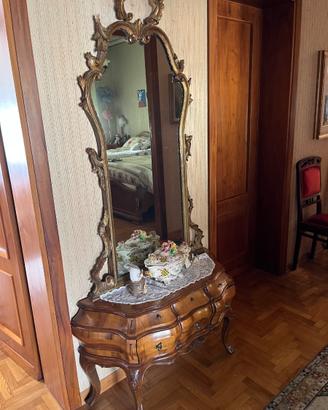 Credenza con specchio