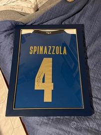 Quadro Maglia Spinazzola autografata