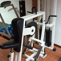 vertical row machine Technogym lux