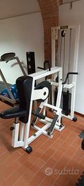 vertical row machine Technogym lux