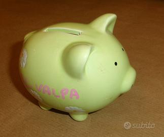 MAIALINO SALVADANAIO - CERAMICA