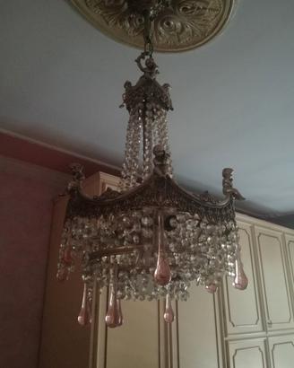 lampadario cristallo di Boemia 