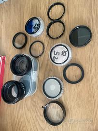 Accessori fotocamera - filtri 52mm e 55mm