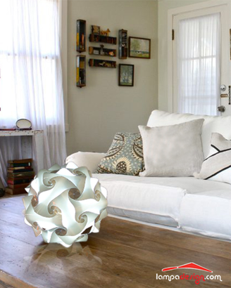 Lampada di design da tavolo/comodino FIOCCO 25 cm