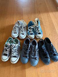 Stock Converse AllStar 5 pezzi tg. 39