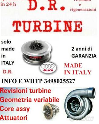 Turbina coreassy 1.8 AUDI turbo CENTRALE