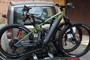 Westfalia bikelander porta bici per gancio traino