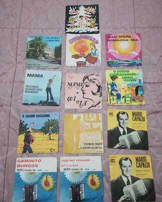 Collezione Musica da Ballo 13 Dischi Vinile 45 gir