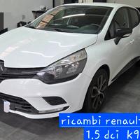 ricambi  renault clio 2018 1.5 dci  k9k