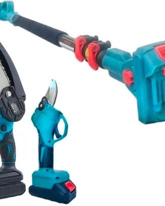 Kit potatura 48v  - Kit Cesoia con Asta 3in1