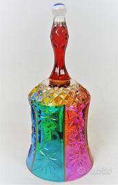 Campanella in cristallo colorato