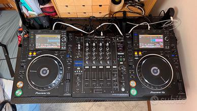CDJ-2000NXS2 + DJM-900NXS + Flight Case zomo