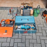 Attrezzature varie per lavoro