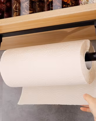 Portarotolo da cucina senza foratura, porta carta 
