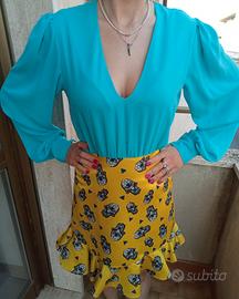Vestito alta moda Bluemarine taglia 40
