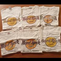 T-shirt stampate Hard Rock Cafè originali e altre