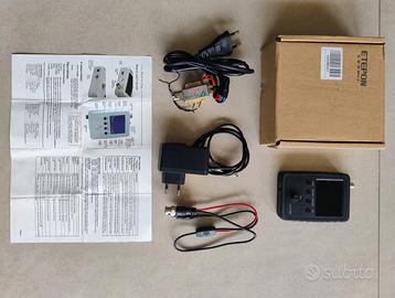 Oscilloscopio + trasformatore di disaccoppiamento.