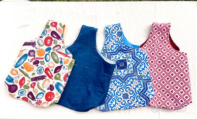 Borse artigianali double face