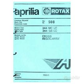 Catalogo ricambi motore Aprilia 244 MC LC