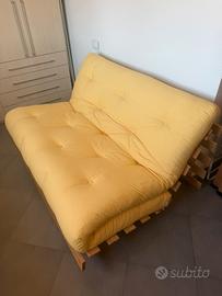 Divano letto Karup giallo
