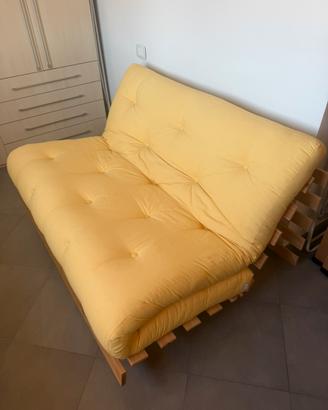 Divano letto Karup giallo