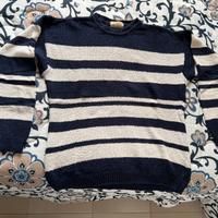 Maglione Green Leaves tg L