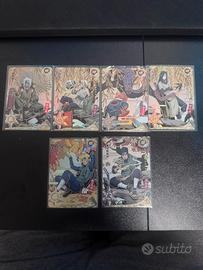Lotto 6 carte Naruto Kayou MR / holo