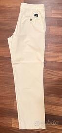 Pantaloni Dockers Khakis taglia W33 panna