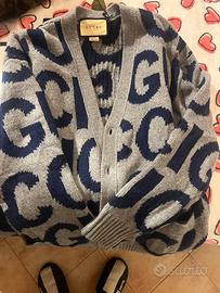 Gucci maglione cardigan originale