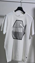 Maglietta T-Shirt Puma Uomo Bianca - Taglia L