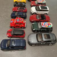 Set 14 macchinine auto da collezione o gioco