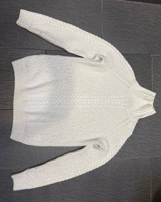 Maglione Collo Alto Bianco Baker's 1995 - Taglia M