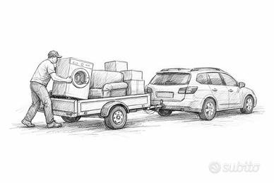 Noleggio carrello/trasporto carichi