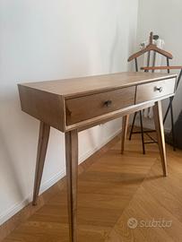 Consolle Nordica in Legno Rovere Naturale